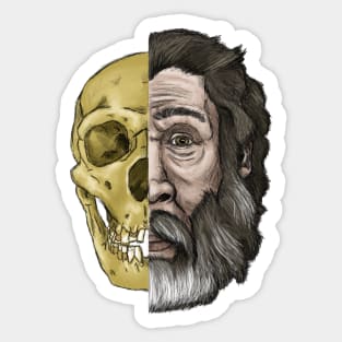 Shanidar 1 Neandertal Sticker